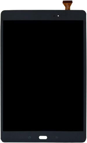 محول رقمي لشاشة اللمس LCD من ANWARKA متوافق مع Samsung Galaxy Tab A SM-T550 T550 SM-T555 T555 LCD استبدال مجموعة شاشة اللمس مع زجاج مقسى وأداة (أسود) in Kuwait