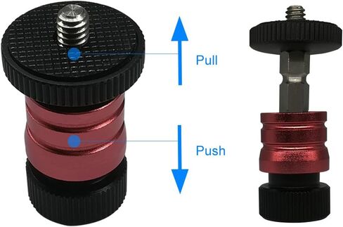 ANDYCINE Mini Quick Release Camera Stand for Magic Arm and On Camera Monitors with 1/4inch Adapter and 1/4inch Bottom Screw Hole in Kuwait