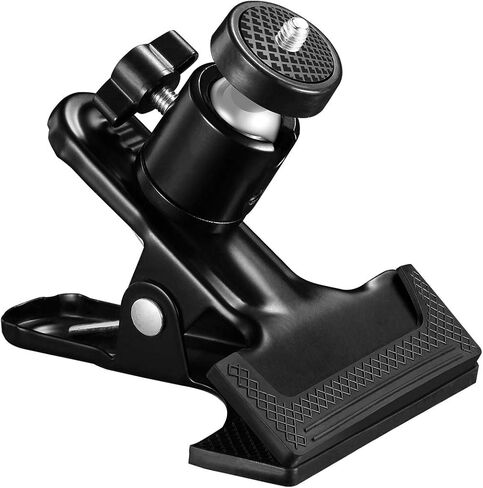 سوبون حامل كاميرا ثلاثي القوائم متعدد الوظائف بمشبك تثبيت فلاش مع راس كروي دوار 360 درجة 1/4 انش للكاميرا، اس ال ار، دي اس ال ار، كاميرات الفيديو، كاميرا خلفية الاستوديو in Kuwait