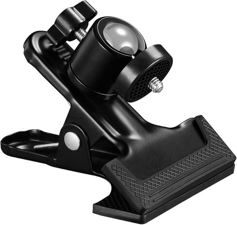 سوبون حامل كاميرا ثلاثي القوائم متعدد الوظائف بمشبك تثبيت فلاش مع راس كروي دوار 360 درجة 1/4 انش للكاميرا، اس ال ار، دي اس ال ار، كاميرات الفيديو، كاميرا خلفية الاستوديو in Kuwait