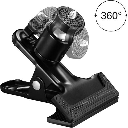 سوبون حامل كاميرا ثلاثي القوائم متعدد الوظائف بمشبك تثبيت فلاش مع راس كروي دوار 360 درجة 1/4 انش للكاميرا، اس ال ار، دي اس ال ار، كاميرات الفيديو، كاميرا خلفية الاستوديو in Kuwait