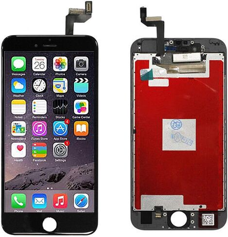 Compatible with iPhone 6s Plus 5.5 Inch LCD Digitizer Display Touch Screen Replacement Full Complete Frame Front Glass Assembly with Required Tools kit White in Kuwait