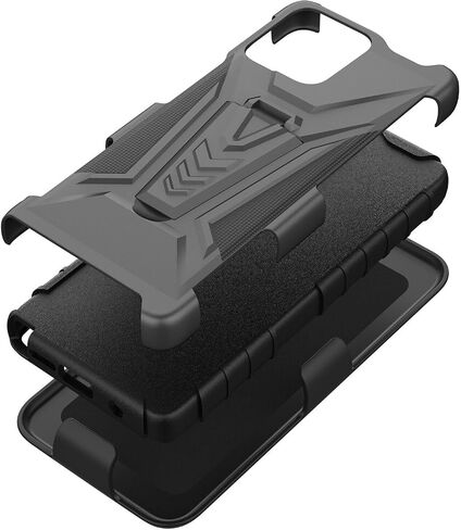 for Motorola Moto G Stylus 5G (2023) XT2315 - Shockproof Phone Case w/Belt Clip Holster - VX Black in Saudi Arabia