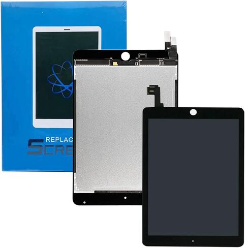 بديل شاشة LCD مقاس 9.7 بوصات من AQNEUKZ لجهاز iPad air 2 الجيل الثاني A1566 A1567 محول رقمي لشاشة LCD (أبيض) in Kuwait