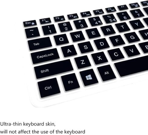 قطعتان من غطاء لوحة المفاتيح متوافق مع سلسلة Dell Inspiron 15 3000 5000 7000 مقاس 15.6 بوصة؛ سلسلة Dell Inspiron 17 5000 مقاس 15.6 بوصة؛ سلسلة Dell Inspiron 17 5000 مقاس 17.3 بوصة؛ سلسلة Dell G3 مقاس 17.3 بوصة (مزودة بلوحة مفاتيح رقمية) in Saudi Arabia