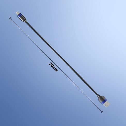 Bkduice 3Pack كابل iPhone قصير 1 قدم، سلك شاحن iPhone 1 قدم Lightning إلى USB كابل مزامنة البيانات 12 بوصة سلك شحن سريع متوافق مع iPhone 12/11 Pro/X/XR/XS Max/Plus/8/7/6، أحمر in Kuwait