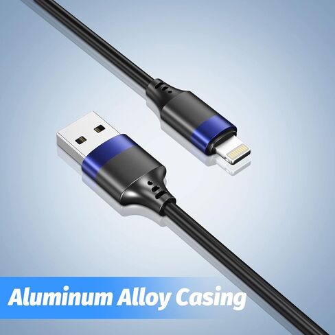 Bkduice 3Pack كابل iPhone قصير 1 قدم، سلك شاحن iPhone 1 قدم Lightning إلى USB كابل مزامنة البيانات 12 بوصة سلك شحن سريع متوافق مع iPhone 12/11 Pro/X/XR/XS Max/Plus/8/7/6، أحمر in Kuwait