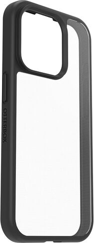 حافظة OtterBox iPhone 15 Pro (فقط) من سلسلة Prefix - أسود كريستالي، رفيعة للغاية، مناسبة للجيب، حواف مرتفعة تحمي الكاميرا والشاشة، متوافقة مع الشحن اللاسلكي in Saudi Arabia