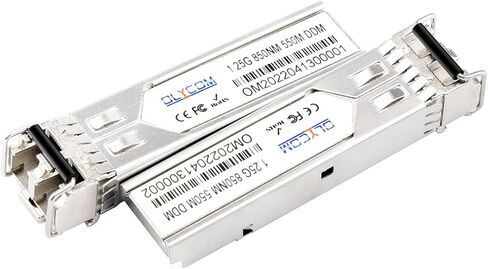 1.25G SFP 1000Base-SX 850nm Industrial MMF Multimode up to 550m Duplex LC DDM for Outdoor Use (2Pack) in Saudi Arabia