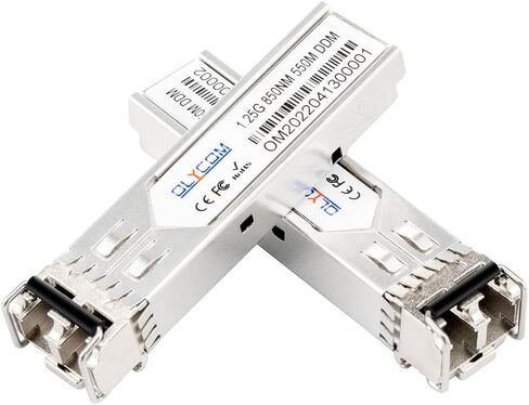 1.25G SFP 1000Base-SX 850nm Industrial MMF Multimode up to 550m Duplex LC DDM for Outdoor Use (2Pack) in Saudi Arabia