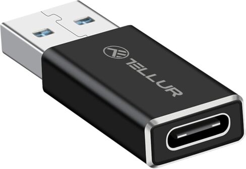 تيلور محول USB-A (ذكر) الى USB-C (انثى)، الومنيوم in Kuwait