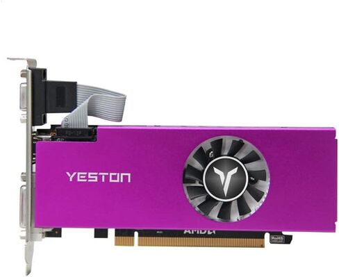 بطاقات رسومات للالعاب AMD راديون RX550 من يستون، 4G/128bit/GDDR5 6000MHz VGA + HD + DVI-D وحدة معالجة رسومات جرافيكية منخفضة، بطاقة فيديو لسطح المكتب in Kuwait