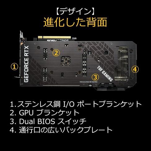 اسس بطاقة رسومات للالعاب نفيديا جيفورس ار تي اكس 3070 O8G V2 من تاف (في جي ايه)، 8GB Gddr6، 256 بت، سرعة ذاكرة 14 جيجابايت في الثانية، 1815 ميجاهرتز in Saudi Arabia