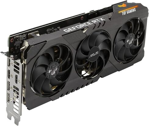 اسس بطاقة رسومات للالعاب نفيديا جيفورس ار تي اكس 3070 O8G V2 من تاف (في جي ايه)، 8GB Gddr6، 256 بت، سرعة ذاكرة 14 جيجابايت في الثانية، 1815 ميجاهرتز in Saudi Arabia
