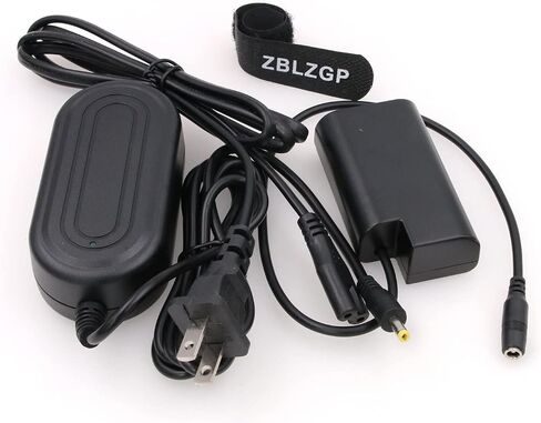 محول تيار متردد ZBLZGP DMW-AC8 بالإضافة إلى بطارية الدمية DCC16 لباناسونيك LUMIX S1 S1M S1R S1RM S1H Lumix S1 من سلسلة الكاميرات الرقمية (قابس المملكة المتحدة) in Kuwait