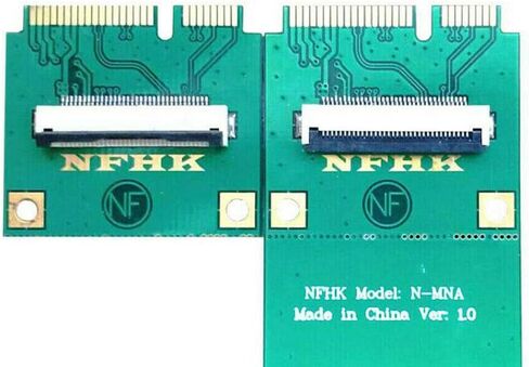 بديل من هواشينغ سودا لM.2 مفتاح M (NGFF) NVMe SSD الى بطاقة محول منفذ الملحقات الإضافية السريع ميني ويندوز 10 مع كابل in Saudi Arabia