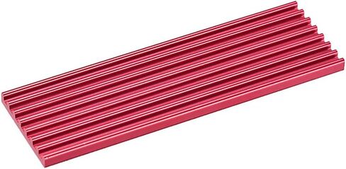 مبدد حراري من الألومنيوم Uxcell M.2 مقاس 70 × 22 × 6 مم على شكل حرف E لـ 2280 SSD in Kuwait