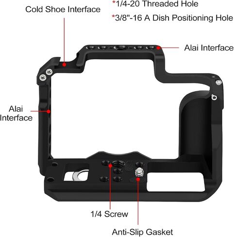 Fuji XS10 Camera Cage - XS10 X-S10 Camera Cage Case in Kuwait