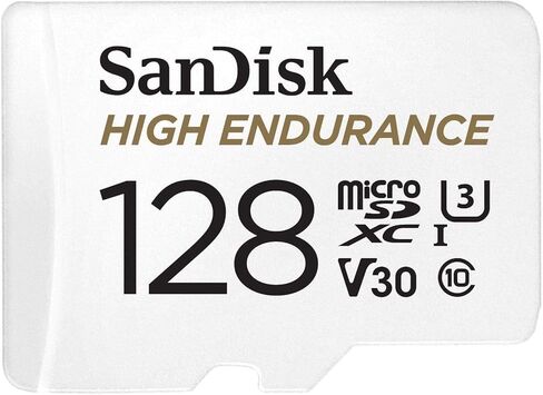 بطاقة ذاكرة MicroSDXC عالية التحمل سعة 128 جيجابايت من SanDisk (عبوتان) لكاميرا Garmin Dash Cam 57، 67W، Mini 2، 47 Series (SDSQQNR-128G-GN6IA) حزمة الفئة 10 مع (1) كل شيء ما عدا قارئ بطاقات MicroSD من Stromboli in Saudi Arabia