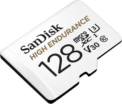 بطاقة ذاكرة MicroSDXC عالية التحمل سعة 128 جيجابايت من SanDisk (عبوتان) لكاميرا Garmin Dash Cam 57، 67W، Mini 2، 47 Series (SDSQQNR-128G-GN6IA) حزمة الفئة 10 مع (1) كل شيء ما عدا قارئ بطاقات MicroSD من Stromboli in Saudi Arabia