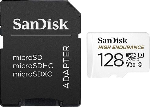 بطاقة ذاكرة MicroSDXC عالية التحمل سعة 128 جيجابايت من SanDisk (عبوتان) لكاميرا Garmin Dash Cam 57، 67W، Mini 2، 47 Series (SDSQQNR-128G-GN6IA) حزمة الفئة 10 مع (1) كل شيء ما عدا قارئ بطاقات MicroSD من Stromboli in Saudi Arabia