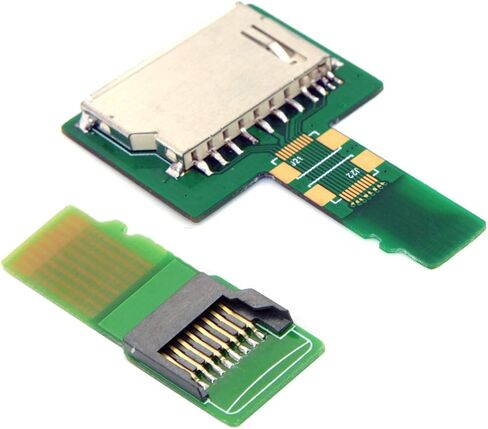 محول بطاقة الذاكرة CY Micro SD TF، محول قارئ بطاقات Micro SD TF ذكر إلى أنثى محول تمديد للهاتف GPS للسيارة in Saudi Arabia