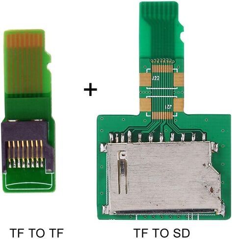 محول بطاقة الذاكرة CY Micro SD TF، محول قارئ بطاقات Micro SD TF ذكر إلى أنثى محول تمديد للهاتف GPS للسيارة in Saudi Arabia