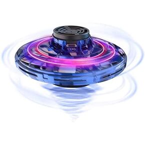 SUPERLIT Flying Spinner، طائرات بدون طيار تعمل يدويًا للأطفال والكبار، لعبة طائرة UFO in Kuwait