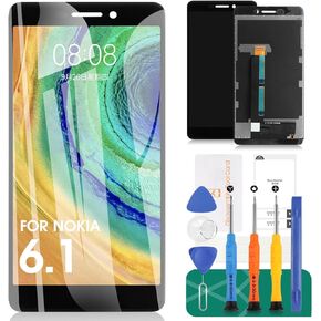 لنوكيا 6.1 2018 استبدال الشاشة لنوكيا 6.1 استبدال LCD لنوكيا 6.1 TA-1043، TA-1045، TA-1054 محول الأرقام الجمعية شاشة تعمل باللمس إصلاح جزء in Saudi Arabia
