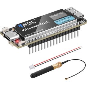 لوحة تطوير ESP32 وحدة IoT: شاشة OLED 0.47 انش تدعم لورا WI FI بلو توث BLE Ard uino، 240MHz ESP32 SX1262 LoRaWAN فلاش 64MB مع هوائي 868/915MHZ للمشهد الذكي in Kuwait