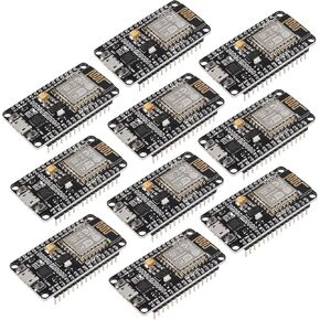 10PCS ESP8266 ESP-12F Development Board Internet NodeMCU WiFi Serial Wireless Module NodeMCU-12F CP2102 Based on ESP8266 WiFi Module for motherbord IDE/Micropython in Kuwait