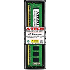 A-Tech Server 16GB Kit (2 x 8GB) 2Rx8 PC3L-12800E DDR3 1600MHz ECC Unbuffered UDIMM 240-Pin Dual Rank DIMM 1.35V Workstation Server Memory RAM Upgrade Stick Modules (A-Tech Enterprise Series) in Kuwait