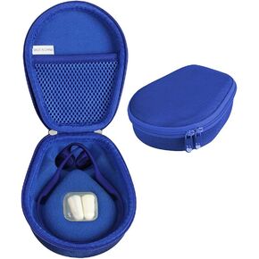 Hermitshell Case for AfterShokz Trekz Air/AfterShokz Aeropex/Titanium Mini/Shokz OpenRun Pro/SHOKZ OpenRun Pro 2 Open Ear Wireless Bone Conduction Headphones AS650 / AS800 (Black) in Kuwait