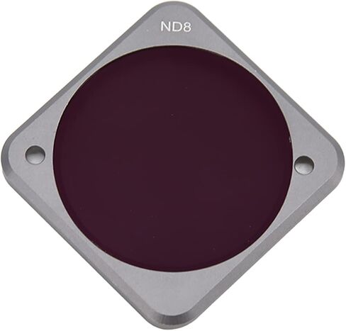Camera Lens Filter Set, Multi Coated Lens Neutral Density ND Lens Filters Replacement, ND4/ND8/ND16/ND32/ND64, for Action 2(ND64) in Saudi Arabia