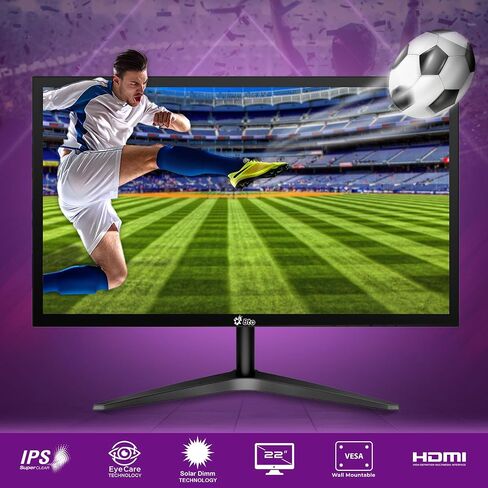 كمبيوتر سطح المكتب HP ProDesk RGB – Intel Core i5 الجيل السادس | رام 16 جيجا DDR4 | 512 جيجا اس اس دي | شاشات مزدوجة 22 بوصة | لوحة مفاتيح وماوس الألعاب | كمبيوتر مزود بواي فاي وبلوتوث مدمجين | ويندوز 10 برو (متجدد) in Kuwait