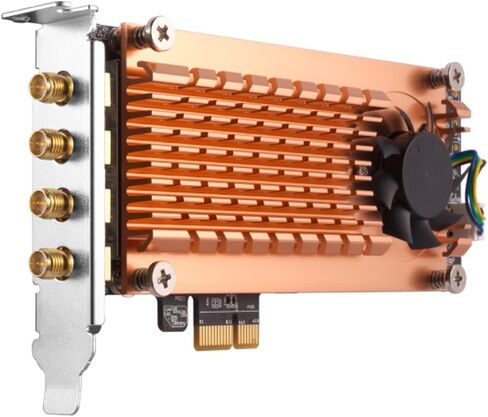 QNAP Dual-Band Wireless Wi-Fi Adapter PCIe Expansion Card QWA-AC2600 in Saudi Arabia
