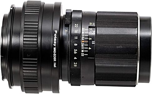 Fotasy M42 Lens to Cannon RF Mount Helicoid Adapter, M42 EOS R Macro Focusing Helicoid Extention Tube, fits 42mm Screw Mount, Compatible with Canon RF Mirrorless Camera EOS R RP Ra R3 R5 R6 R7 R10 in Saudi Arabia