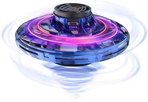 SUPERLIT Flying Spinner، طائرات بدون طيار تعمل يدويًا للأطفال والكبار، لعبة طائرة UFO in Kuwait