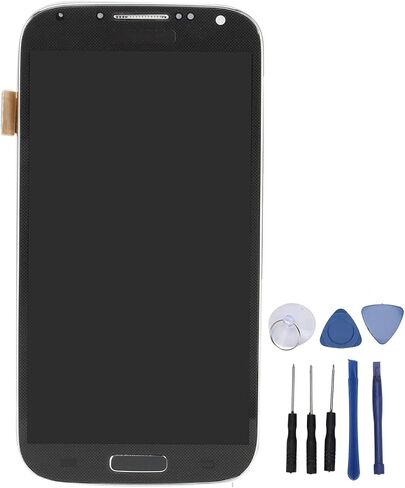 استبدال شاشة LCD، مجموعة استبدال محول رقمي لشاشة LCD للهاتف مع مجموعة أدوات إصلاح التفكيك، لهاتف Samsung Galaxy S4 (أبيض) in Kuwait