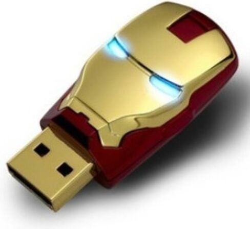 ذاكرة فلاش USB 2.0 سعة 64 جيجابايت بتصميم فريد من نوعه ايرون مان ذاكرة كافية in Kuwait