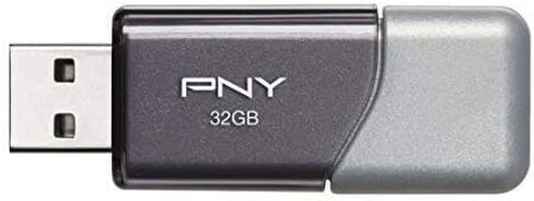 PNY 32 جيجابايت USB 3.0 فلاش درايف Elite Turbo Attache 3 (خمس حزم) نموذج P-FD32GTBOP-GE Plus (2) حبل قصير (2) Everything But Stromboli (TM) in Kuwait
