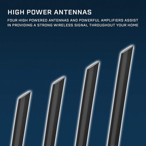 دي-لينك راوتر واي فاي AC2600 شبكة انترنت لاسلكية ثنائية النطاق للمنزل بتقنية ام يو ميمو، امن ذكي وتحكم ابوي من مكافي (DIR-2680-US-W) in Kuwait