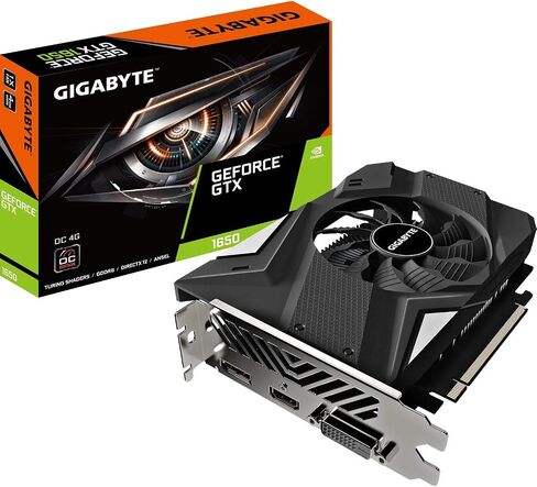 Gigabyte GeForce GTX 1650 D6 OC 4GB Graphics Card GV-N1656OC-4GD V2 in Saudi Arabia
