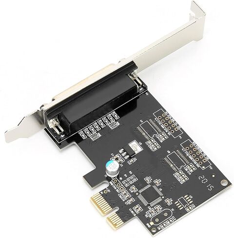 LPT Card, PCIE to Parallel Port Card Print Port LPT PCI E LPT Printer Card Adapter DB25 for Printers and Programmers, Support for Windows and Linux in Kuwait