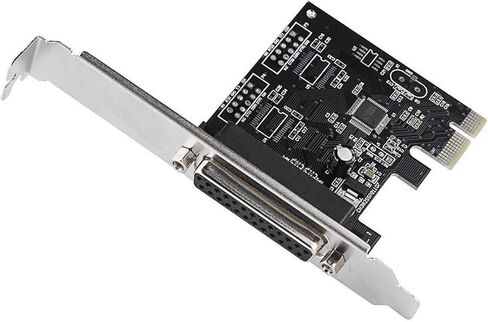 LPT Card, PCIE to Parallel Port Card Print Port LPT PCI E LPT Printer Card Adapter DB25 for Printers and Programmers, Support for Windows and Linux in Kuwait