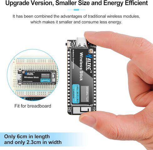 لوحة تطوير ESP32 وحدة IoT: شاشة OLED 0.47 انش تدعم لورا WI FI بلو توث BLE Ard uino، 240MHz ESP32 SX1262 LoRaWAN فلاش 64MB مع هوائي 868/915MHZ للمشهد الذكي in Kuwait