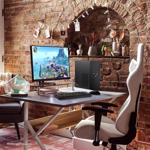 حزمة Victus 15L Gaming Desktop HyperX، الجيل الثالث عشر Intel Core i7-13700F، ذاكرة الوصول العشوائي 16 جيجابايت، 512 جيجابايت SSD، رسومات NVIDIA GeForce RTX 3060، Windows 11 Home، TG02-1030h (2023) in Saudi Arabia