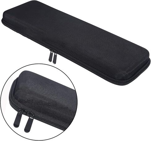 موشو حافظة صلبة لكيبورد لوجيتك ام اكس كيز المطورة اللاسلكية المضيئة، حقيبة تخزين حماية محمولة - اسود (بطانة رمادية) in Kuwait