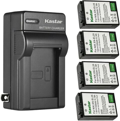 Kastar 1-Pack Battery and AC Wall Charger Replacement for Nikon Z 30 Mirrorless Camera, Z30 Creator Ready Z Series Camera in Saudi Arabia