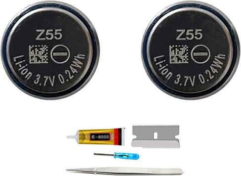 EXMUMCMR Z55 Battery,Compatible with Sony Headset Battery for WF-1000XM3 3.7V 0.24WH(2PCS)+Tools in Kuwait